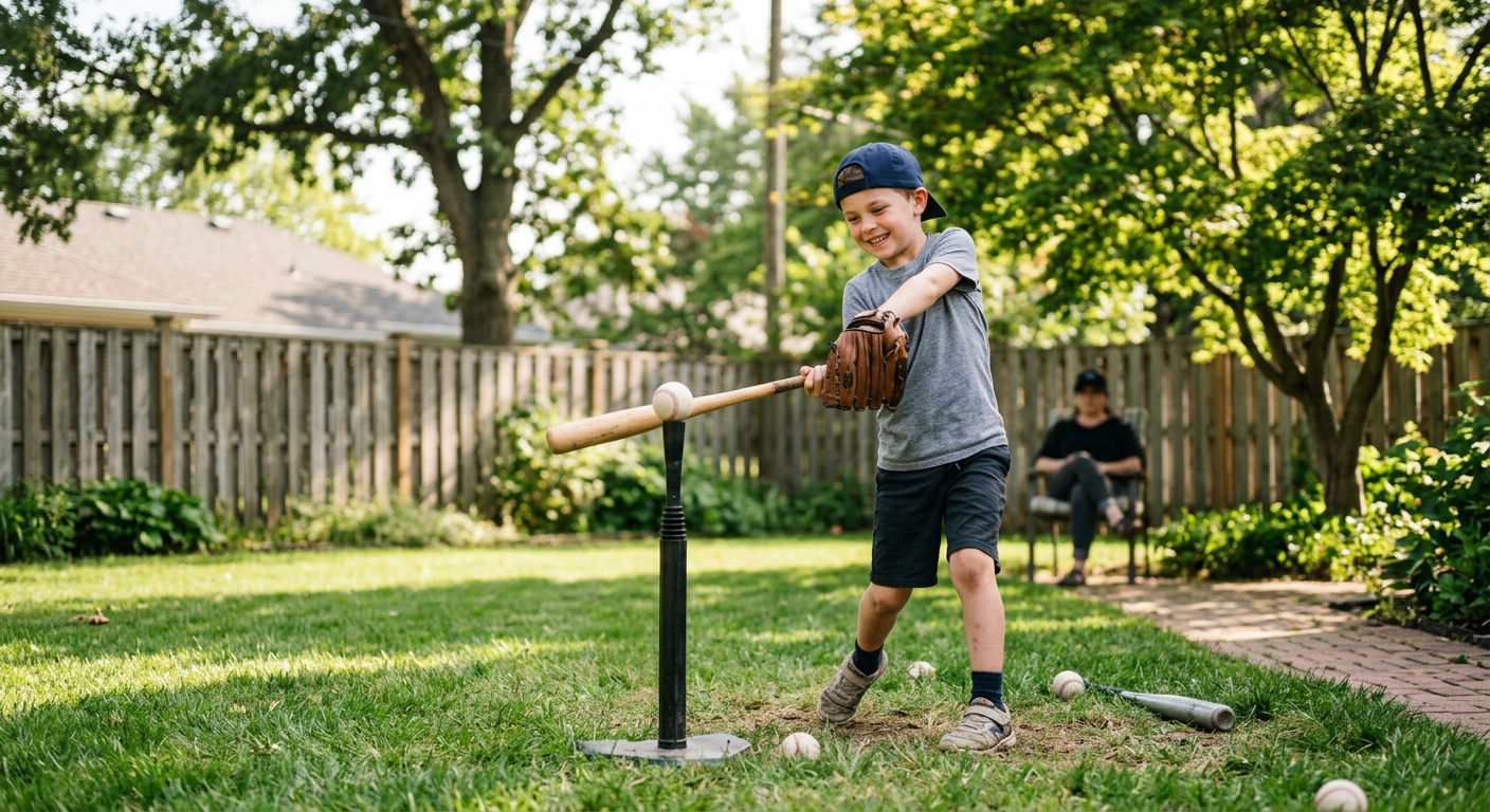 Build Confidence: Simple Home Baseball Drills for Youth